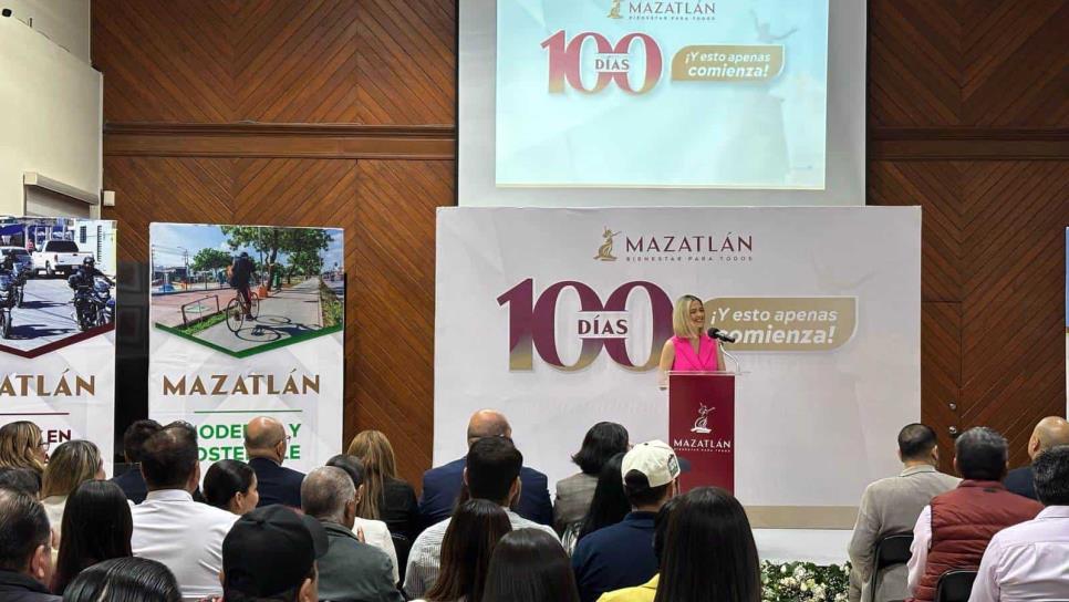 Estrella Palacios y sus primeros 100 días de gobierno en Mazatlán