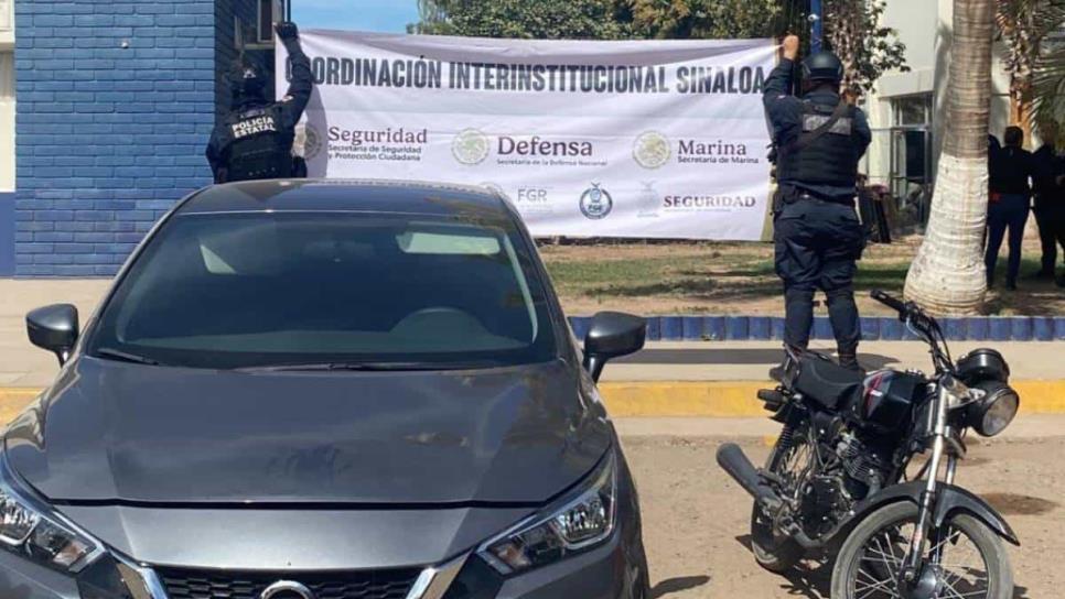 Recuperan dos vehículos con reporte de robo en la colonia Díaz Ordaz de Culiacán