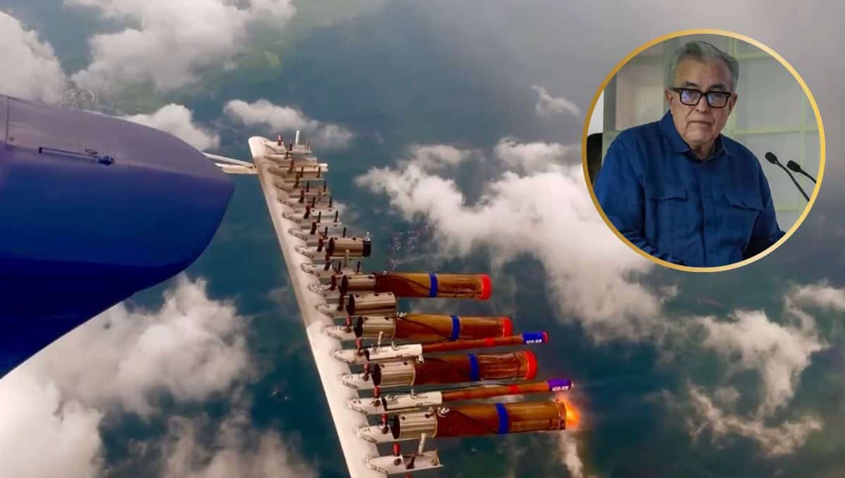 El bombardeo de nubes estimula las lluvias. FOTO: Luz Noticias