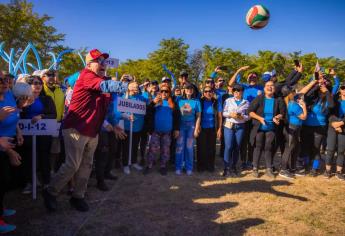 Rocha Moya inaugura el Torneo de Voleibol #18 del SNTE 53, en Culiacán