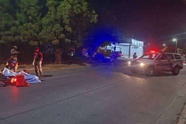 De varios balazos matan a joven cuando traía una motocicleta en la Guadalupe Victoria de Culiacán