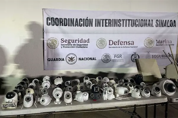 Retiran 87 cámaras de videovigilancia ilegales en 10 colonias de Culiacán