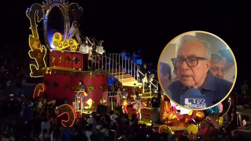 Rocha Moya: Garantizada seguridad en el Carnaval de Mazatlán