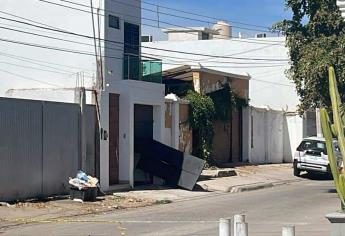 ¡Tiene un túnel la casa asegurada en Tierra Blanca, Culiacán!