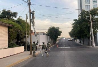 Aseguran 72 cámaras de videovigilancia clandestinas en Culiacán