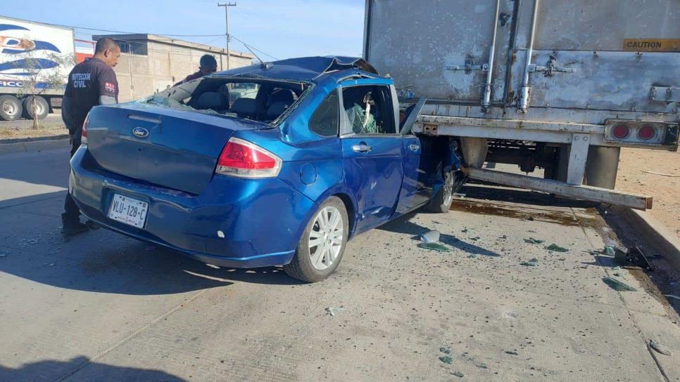 Muere niño de 2 años tras aparatoso accidente en Los Mochis