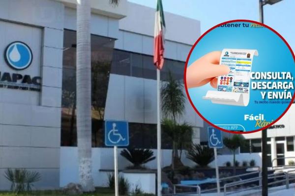JAPAC: así puedes descargar tu recibo digital de tu servicio de agua potable en Culiacán