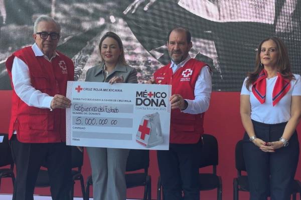 Gobierno del Estado de Sinaloa donará 5 millones de pesos y 10 nuevas ambulancias a Cruz Roja