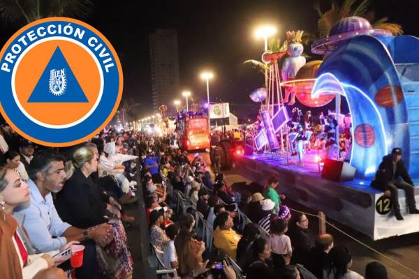 ¡Abrígate bien! Se espera frío durante el Carnaval Internacional de Mazatlán 2025