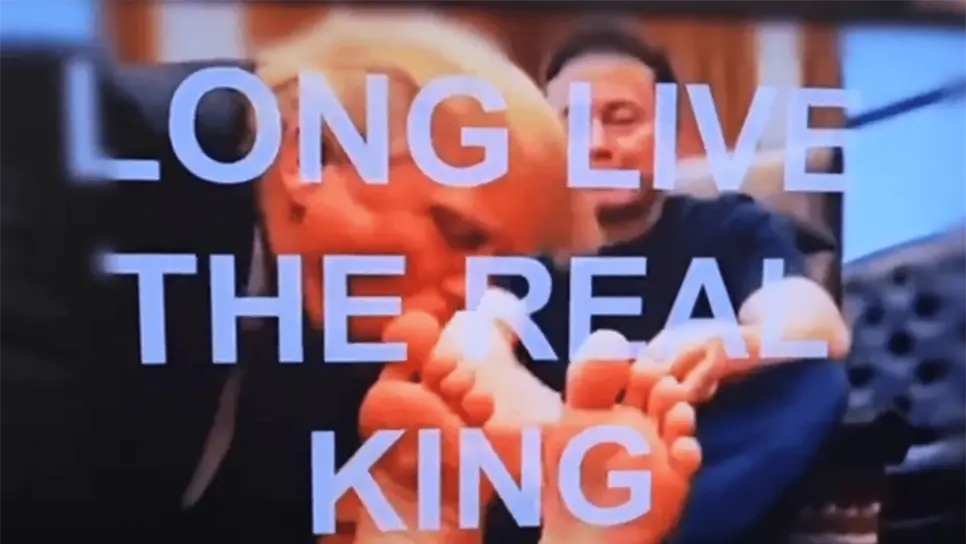 El video se volvió viral en redes. (FOTO: X).