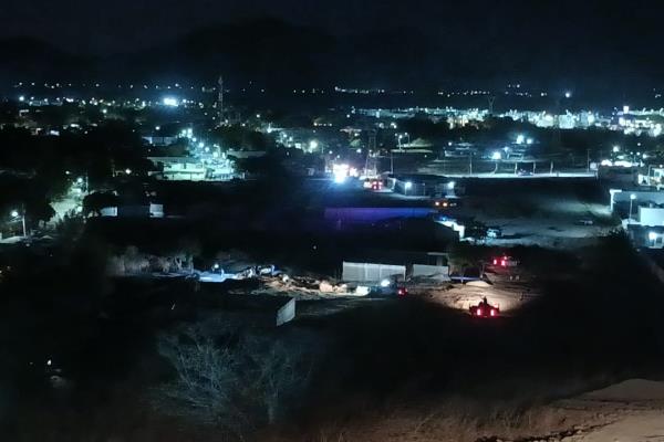 Sujetos armados atacan a elementos de la Guardia Nacional al norte de Culiacán