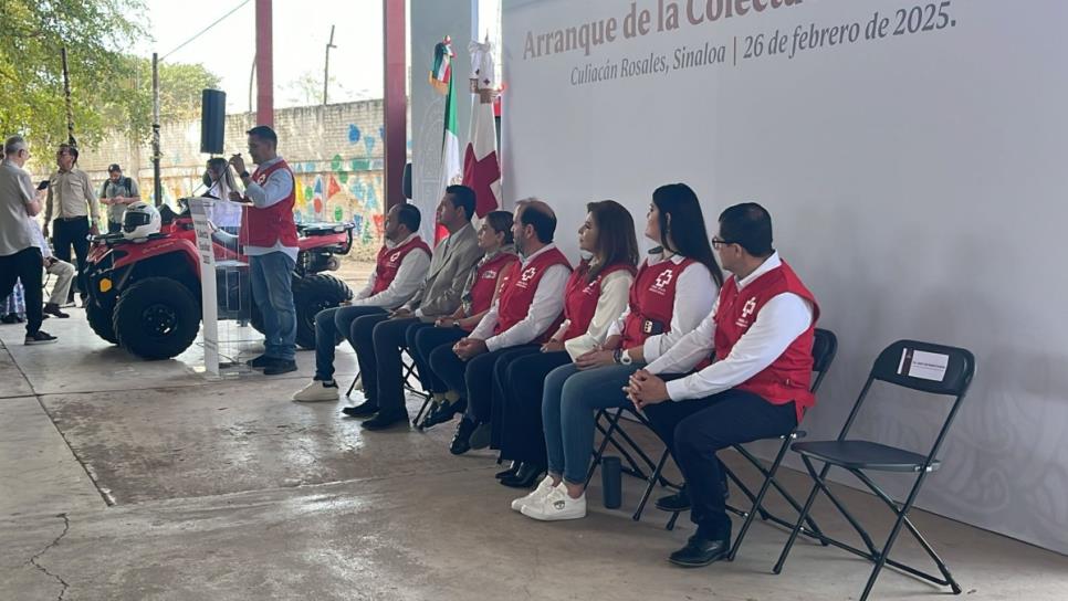 Arranca la Colecta Escolar de la Cruz Roja en Sinaloa