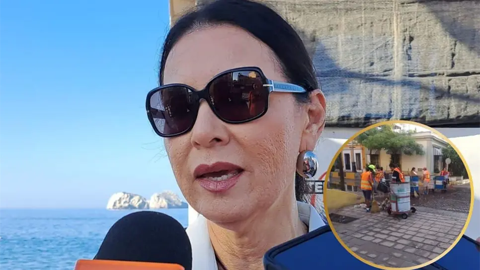 FOTO: Por un Carnaval limpio y ordenado, se despliega un operativo de limpieza en Mazatlán