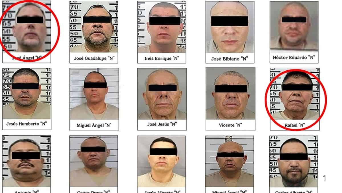 José Ángel Canobbio Inzunza y Caro Quintero en la lista de extraditados.