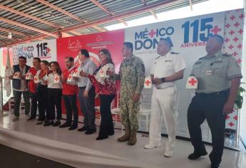 Arranca la Colecta Nacional 2025 en Cruz Roja Los Mochis con una meta de 4.4 millones de pesos