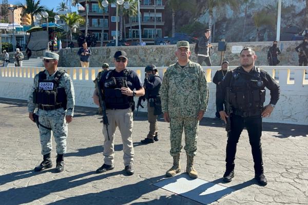 Arranca operativo de seguridad del Carnaval de Mazatlán 2025; localizan vidrios y cuchillos