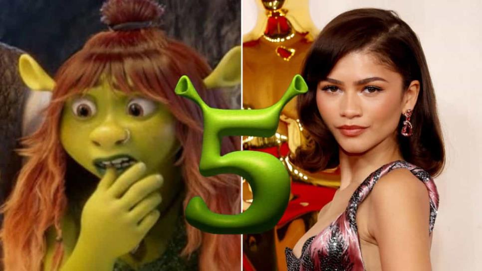 Shrek 5 confirma a su elenco estelar y revela a Zendaya como la hija adolescente del ogro verde