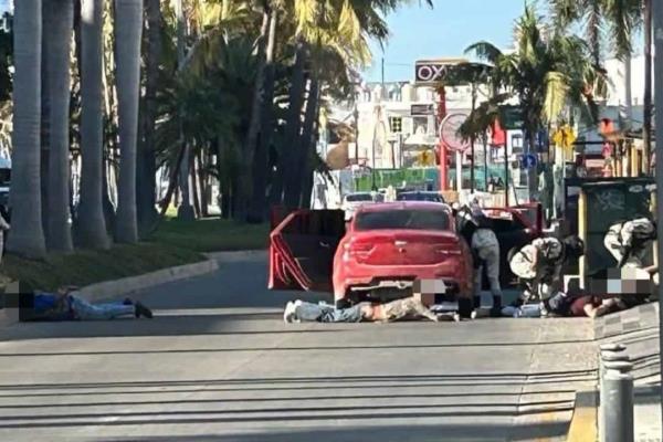 Militares detectan a grupo de hombres con pecheras y armas en la Zona Dorada de Mazatlán