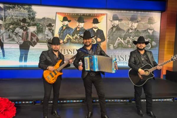 Los Alameños de la Sierra ponen en alto la música sinaloense en el Programa HOY