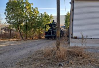 Ejército Mexicano asegura vehículo en la zona de la explosión, al sur de Culiacán