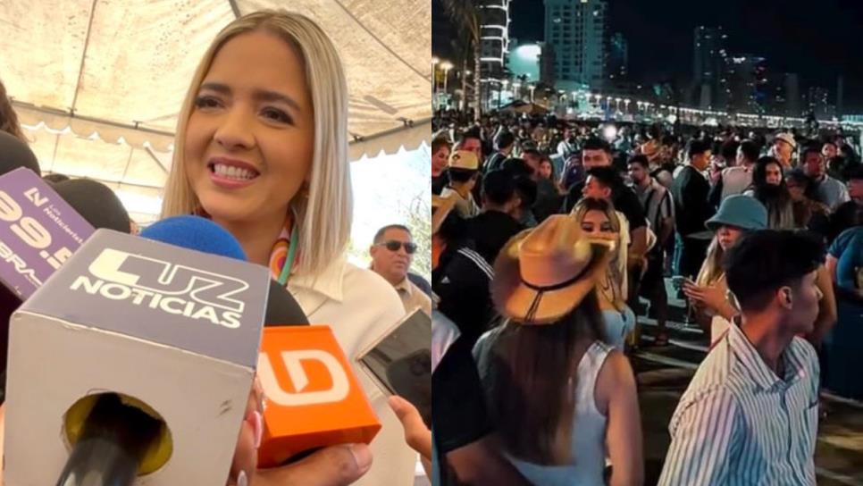 Gran arranque tuvo del Carnaval Internacional de Mazatlán 2025: Estrella Palacios 