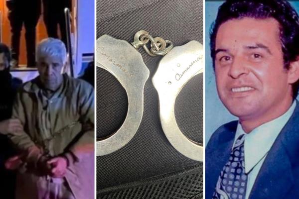 Ponen a Caro Quintero las esposas de Kiki Camarena; el hijo del ex agente de la DEA lo recibirá