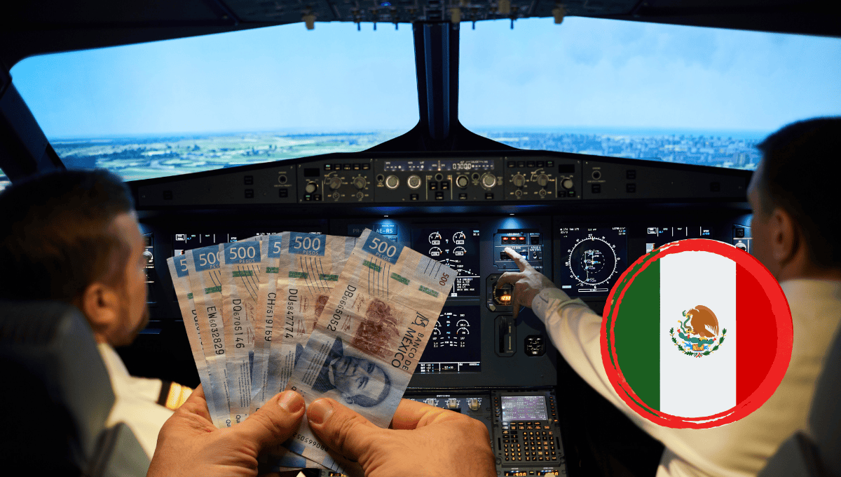 FOTO: Sueldo de pilotos aviadores en México.
