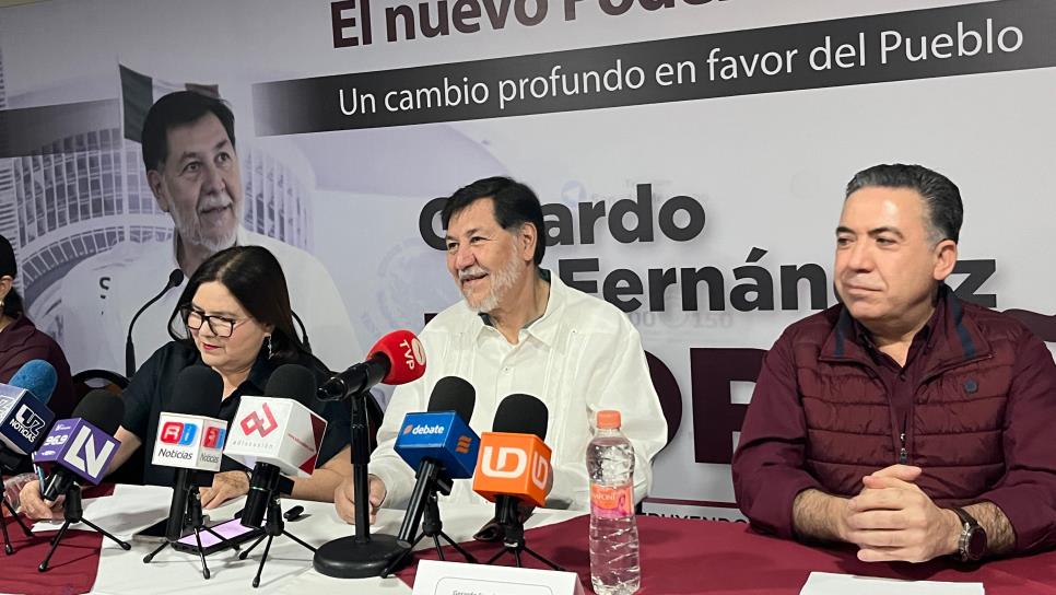 Fernández Noroña llega a Sinaloa para socializar la reforma al Poder Judicial