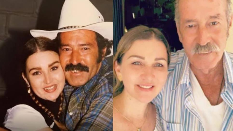 Alicia Villarreal está de luto; fallece su padre Don Víctor a la edad de 77 años