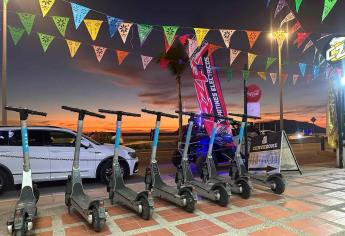 ¿Cuánto cuesta rentar un patín eléctrico en el Carnaval de Mazatlán?