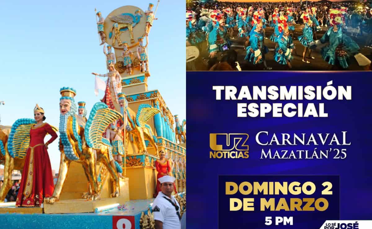 FOTO: Desfile del Carnaval de Mazatlán 2025 EN VIVO ; así se vive la fiesta de Sinaloa