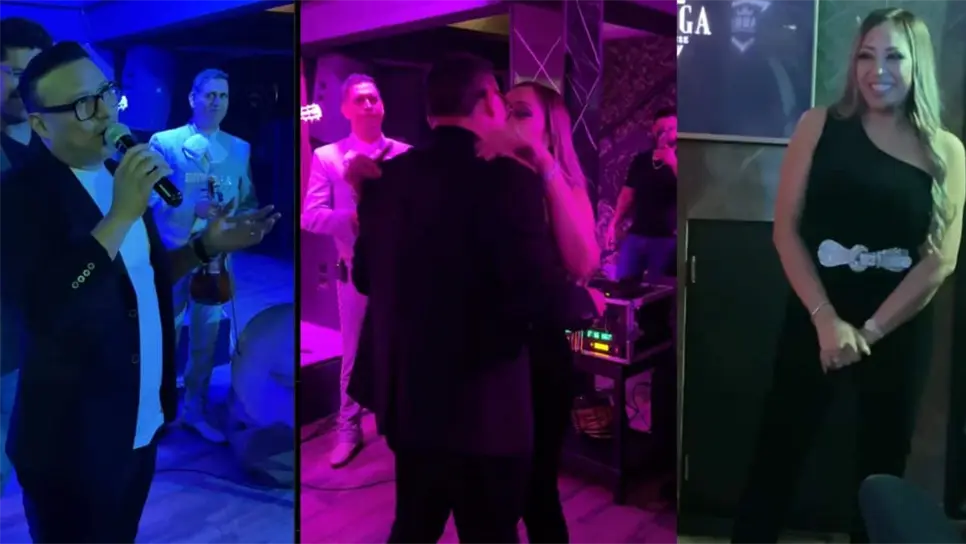 Brincos Dieras aprovechó el momento adecuado para sorprender a su novia, debido que este estaba festejando 30 años de carreras humorística y estuvo acompañado de familiares y amigos cercanos