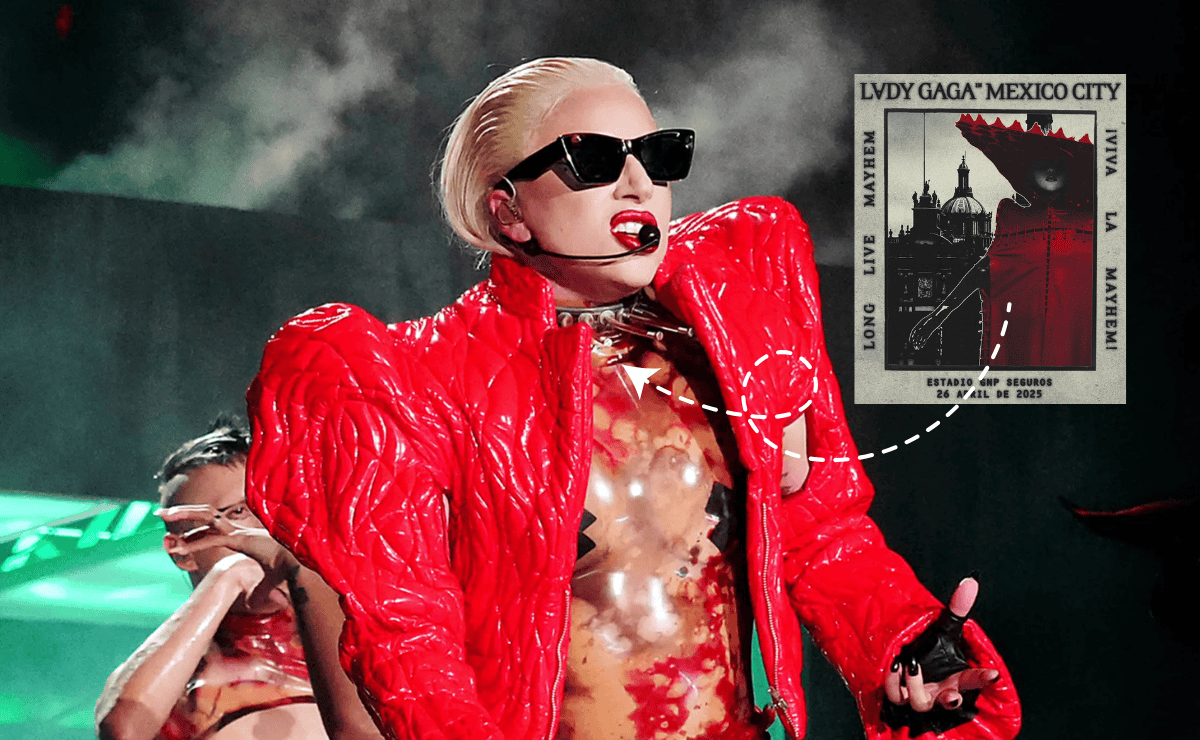 FOTO: Lady Gaga en México.