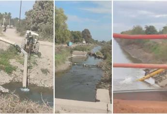 Sin agua comunidades de Ahome; denuncian riegos agrícolas sin restricciones