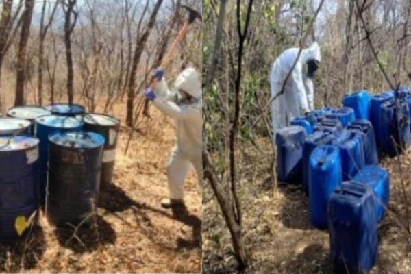 Autoridades aseguran 13 laboratorios en Culiacán y Cosalá