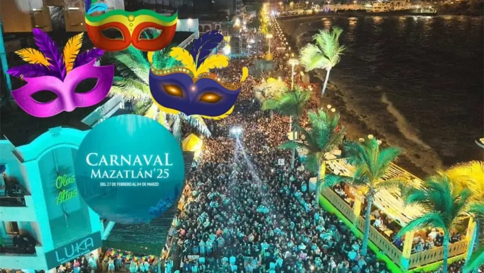 Éxito total el Carnaval Internacional de Mazatlán 2025 con más de un millón de asistentes