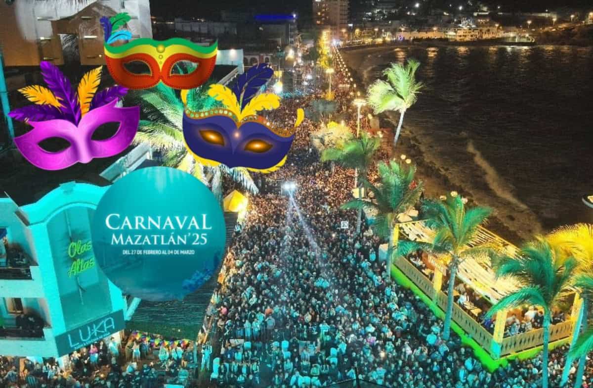 Éxito total el Carnaval Internacional de Mazatlán 2025 con más de un millón de asistentes