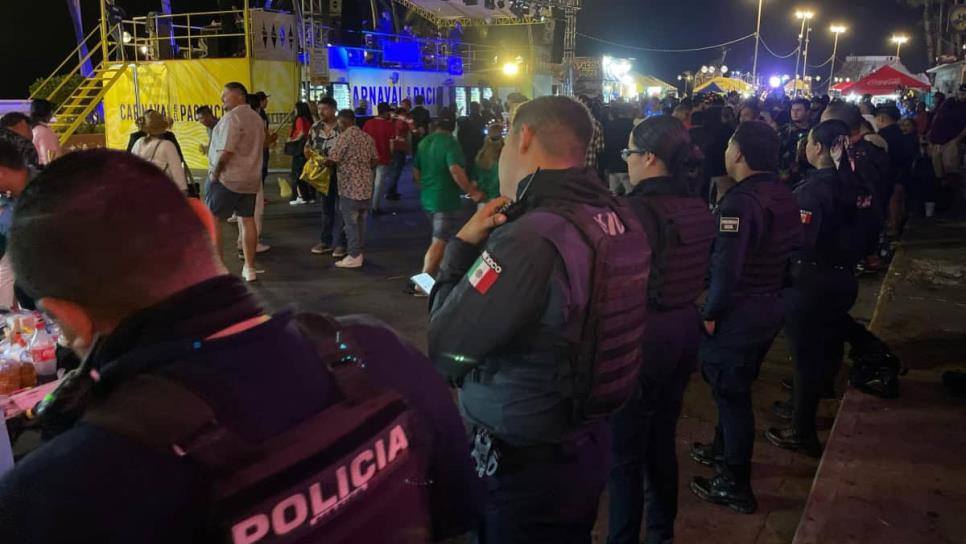 Hechos delictivos registran reducción durante el Carnaval, afirma Seguridad Pública de Mazatlán