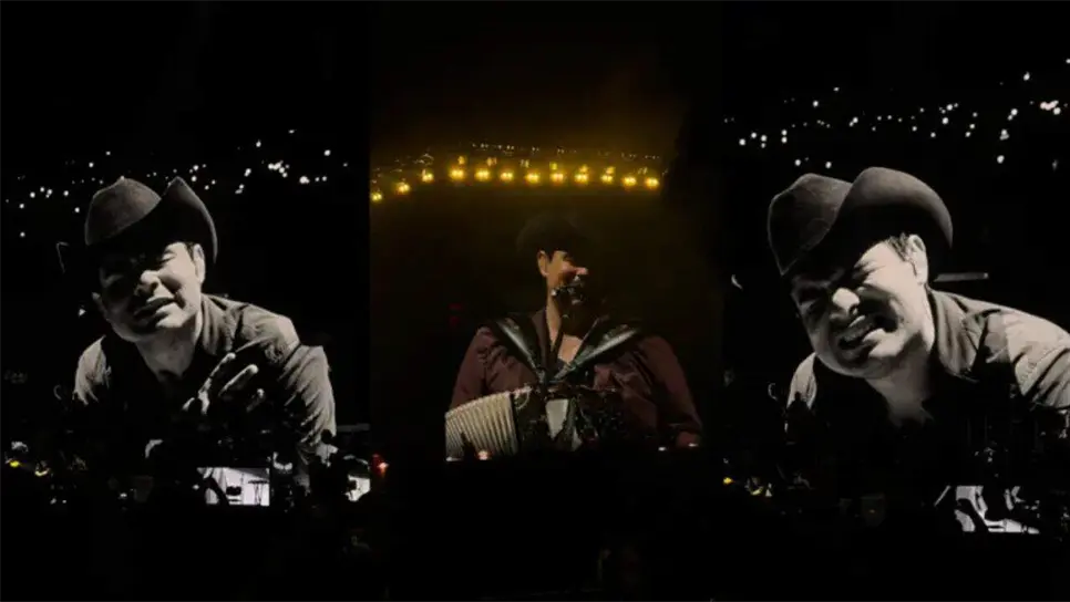 El cantante durante su discurso mencionó que la gira junto con Julión Álvarez, fue la más exitosa de 2024, además no dudó en confirmar que ya están trabajando en la posibilidad de llevar a Prófugos del Anexo a la CDMX