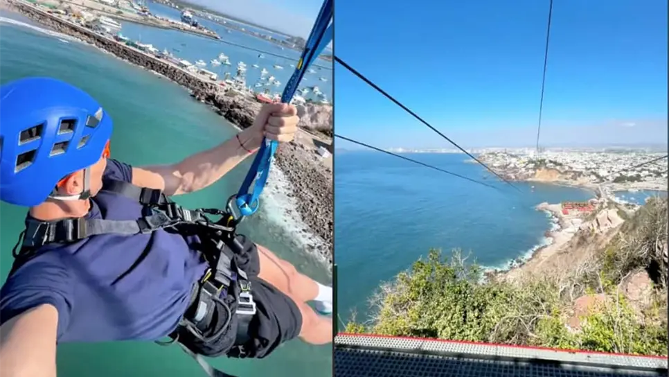 Así es la Farolesa de Mazatlán; turista graba su recorrido y capta imágenes impactantes | VIDEO
