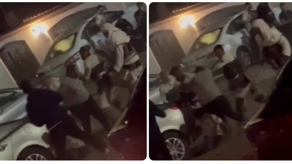 La agresión quedó registrada en video. (FOTO: Cortesía).