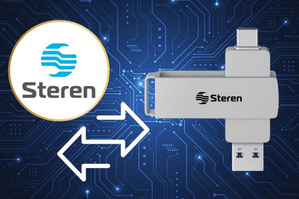 Steren lanza memoria USB 2 en 1 de 128GB con alta velocidad y diseño resistente | VIDEO