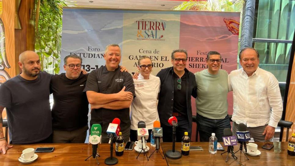 Chefs de Sinaloa invitan al movimiento Tierra y Sal, evento culinario en Mazatlán