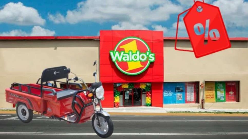 Waldo´s lanza triciclo de carga eléctrico marca Kiwo en menos de 20 mil pesos