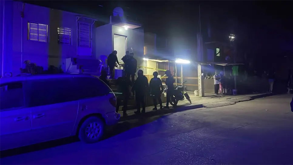 Los propios policías brindaron atención médica a la niña. (FOTO: Luz Noticias).