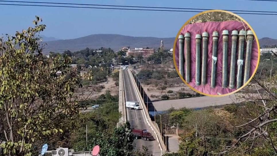 Aseguran drones con 14 explosivos tras narcobloqueos en El Rosario, Sinaloa