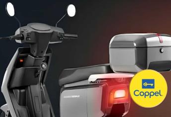 Coppel tiene este motobici eléctrica con descuento de hasta 10 mil pesos; rinde hasta 70 km