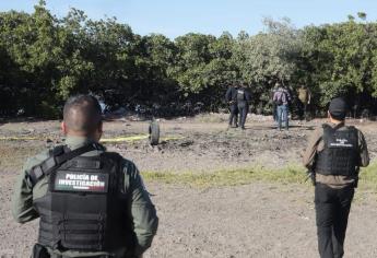 Localizan cuerpo flotando en marisma y restos óseos en baldío este jueves en Mazatlán