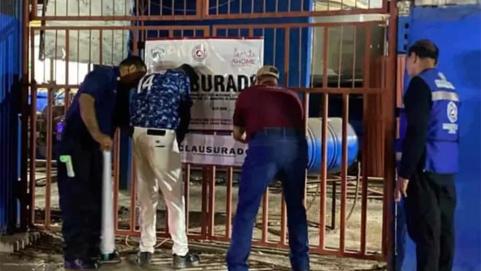 FOTO: Por fuga de amoniaco, PC Ahome reforzará operativos de verificación