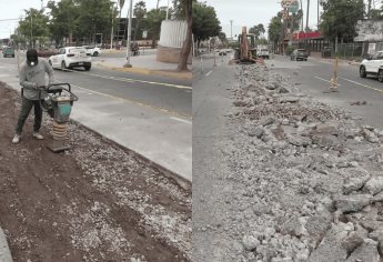 Nuevo Camellón en Los Mochis: ¿Cuándo terminan las obras del bulevar Rosendo G. Castro?